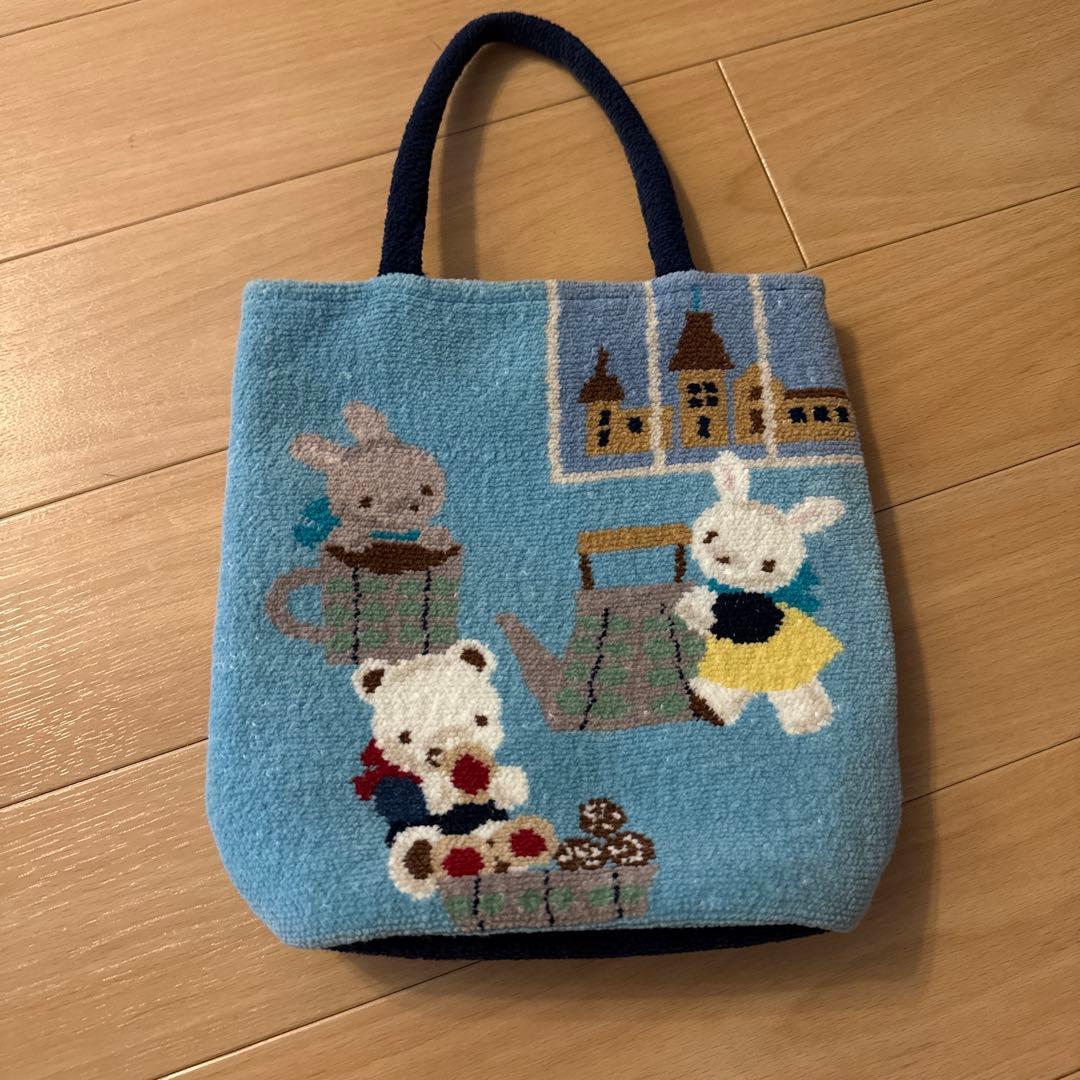 ファミリア　familiar シェニール　バッグ　カバン