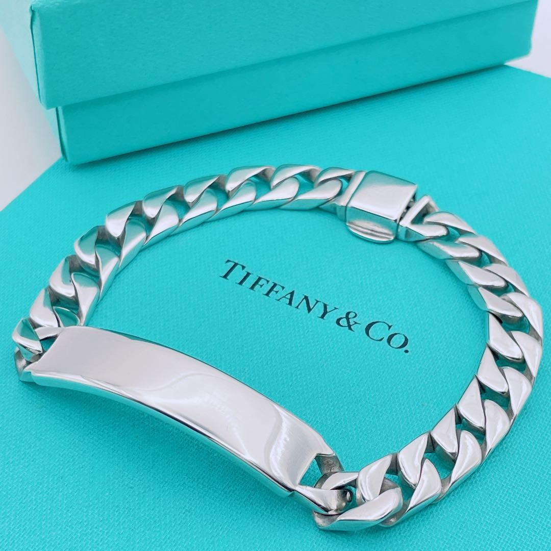 Tiffany & Co. ブレスレット　喜平　チェーン　ID プレート