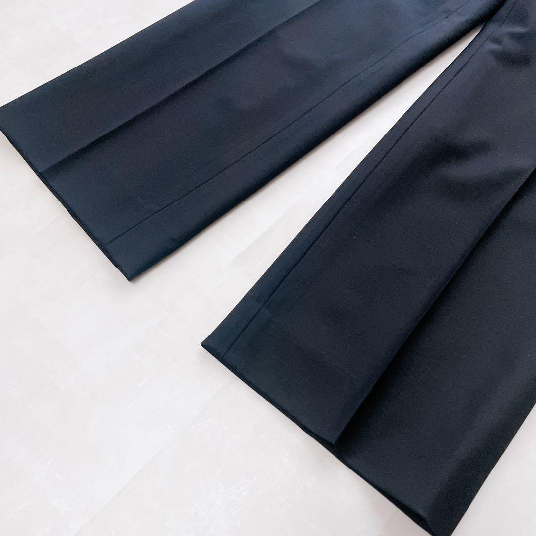 美品✨23区 bahariye 高級生地 パンツスーツセットアップ ブラック