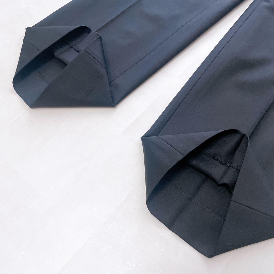 美品✨23区 bahariye 高級生地 パンツスーツセットアップ ブラック