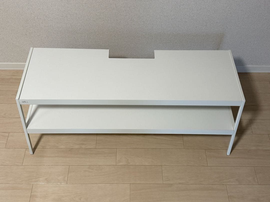 EQUALS メディアラック 白