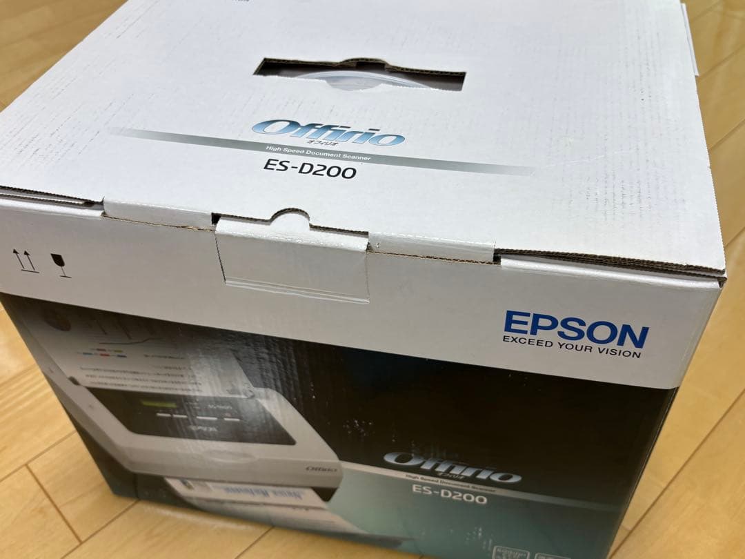 【使用回数少】EPSON ES-D200 ドキュメントスキャナー