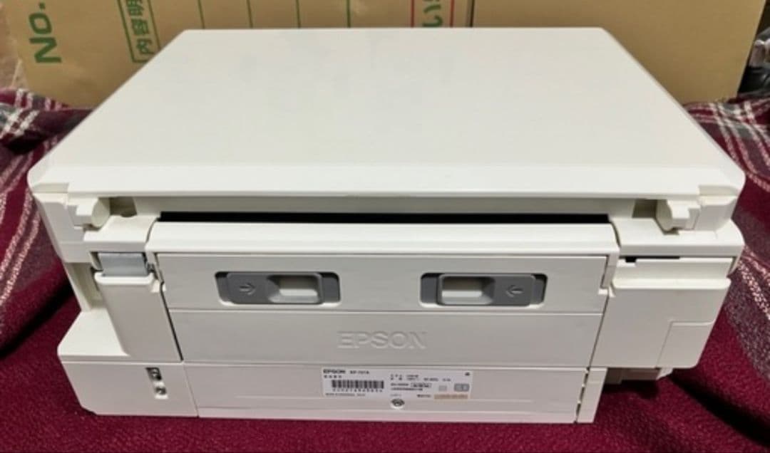 EPSON プリンター本体EP-707A+互換洗浄カートリッジ6色 インク5本