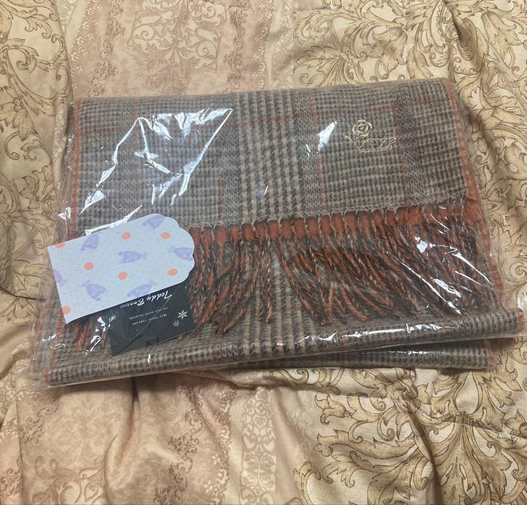 悪魔執事と黒い猫　あくねこ　テディ ブラウン　お揃い　マフラー