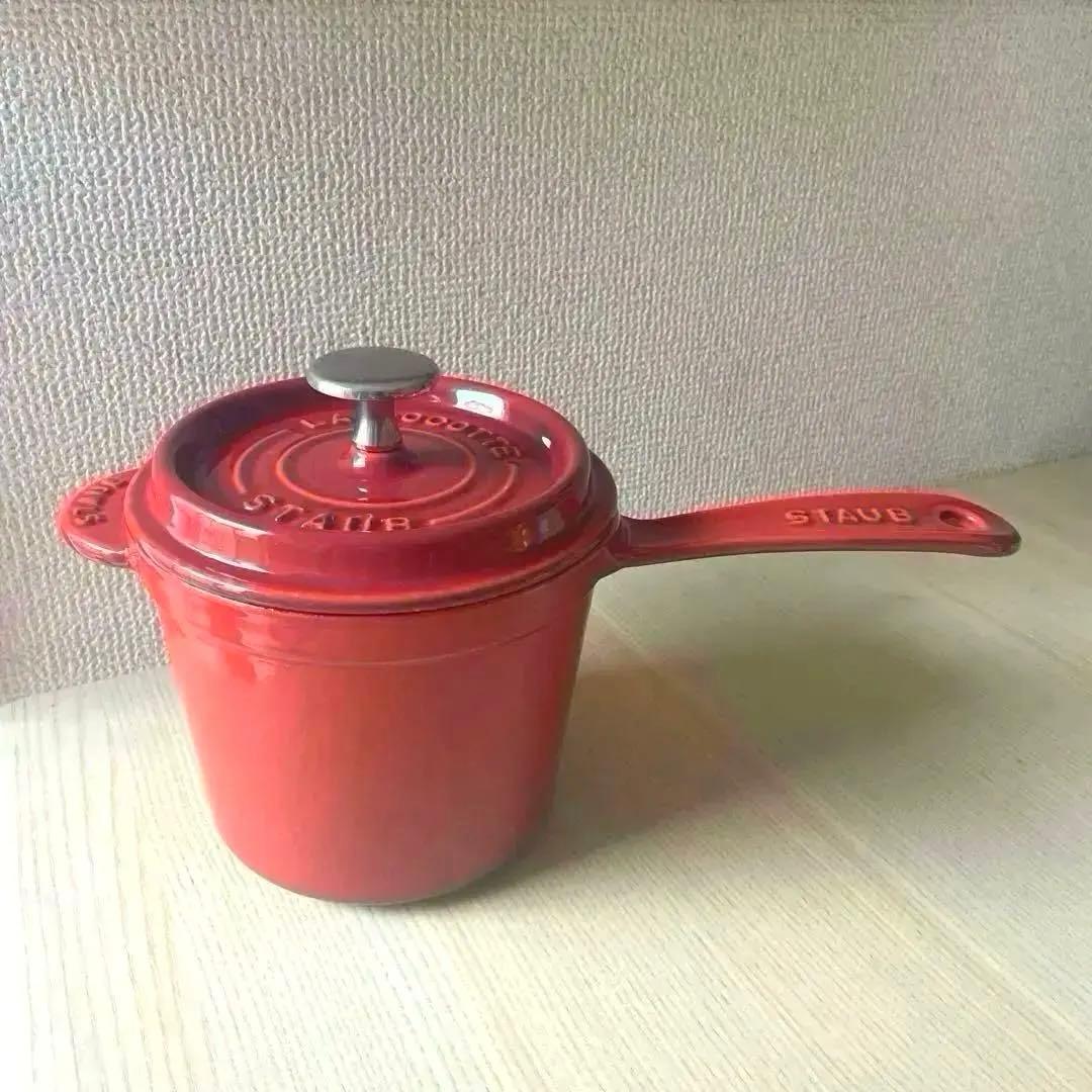 ストウブ／STAUB スープポット ガーネットローズ 14cm