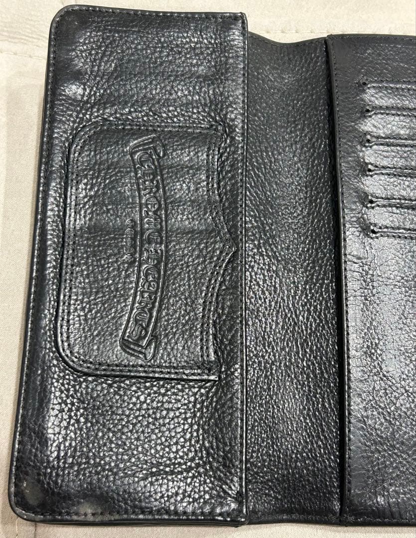 クロムハーツ　シングルフォールド 中古美品　確実正規品　長財布　ウォレット