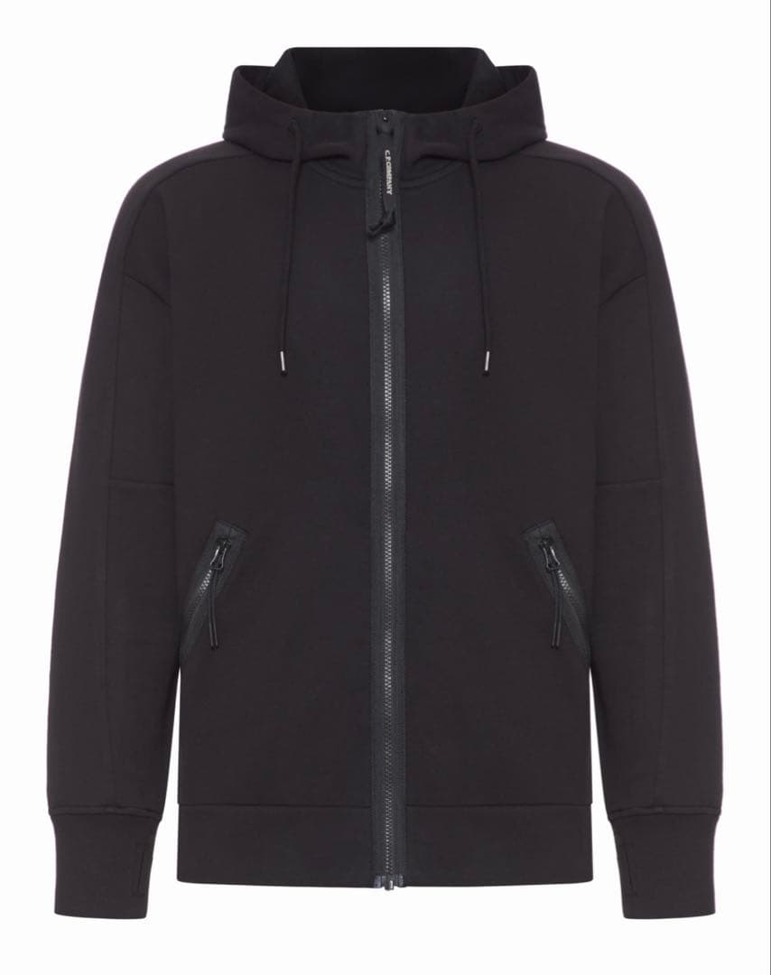 C.P. Company レンズディテールパーカー　フーディ ブラック　黒