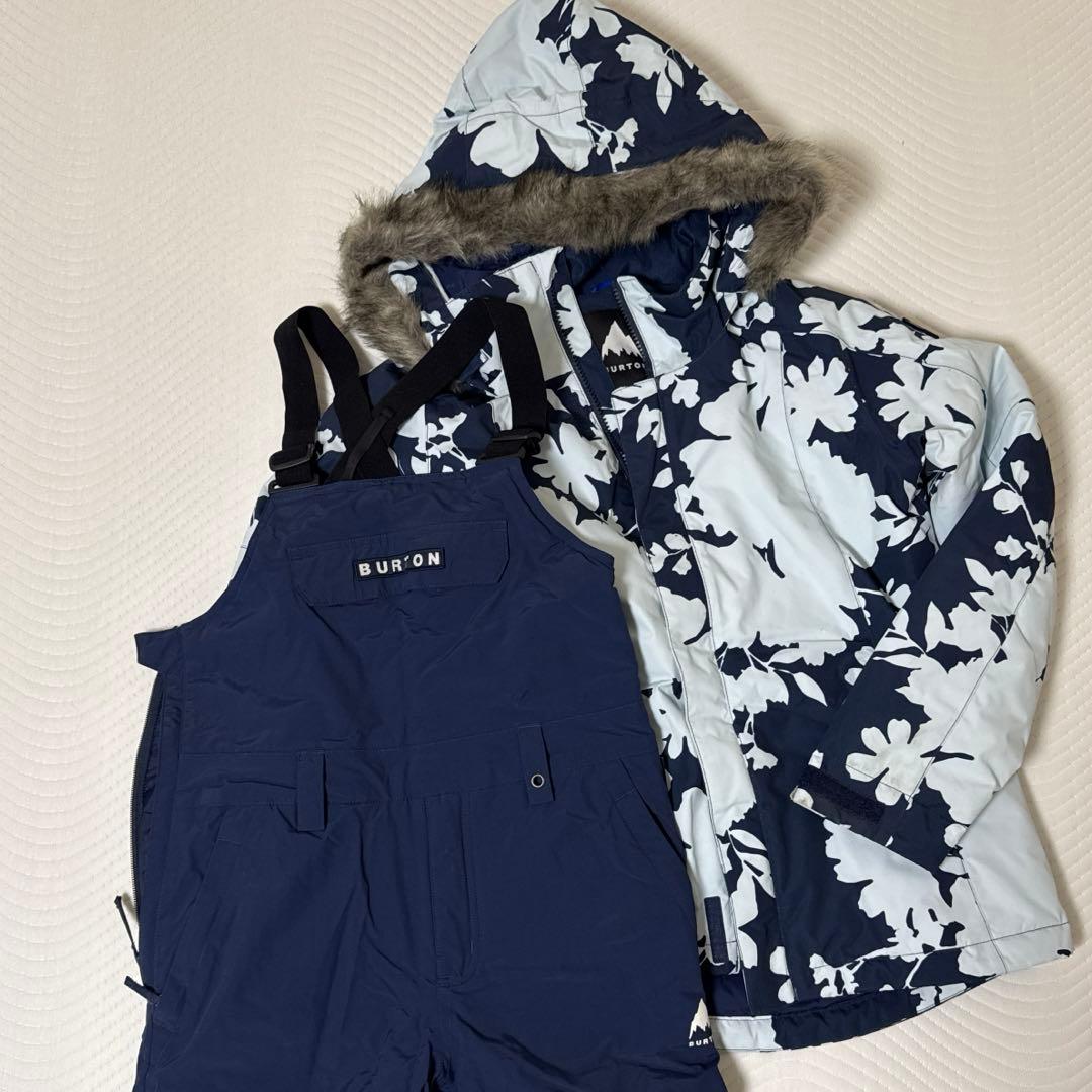 BURTON バートン キッズM 140 スキー　スノーボード　ウェア上下セット