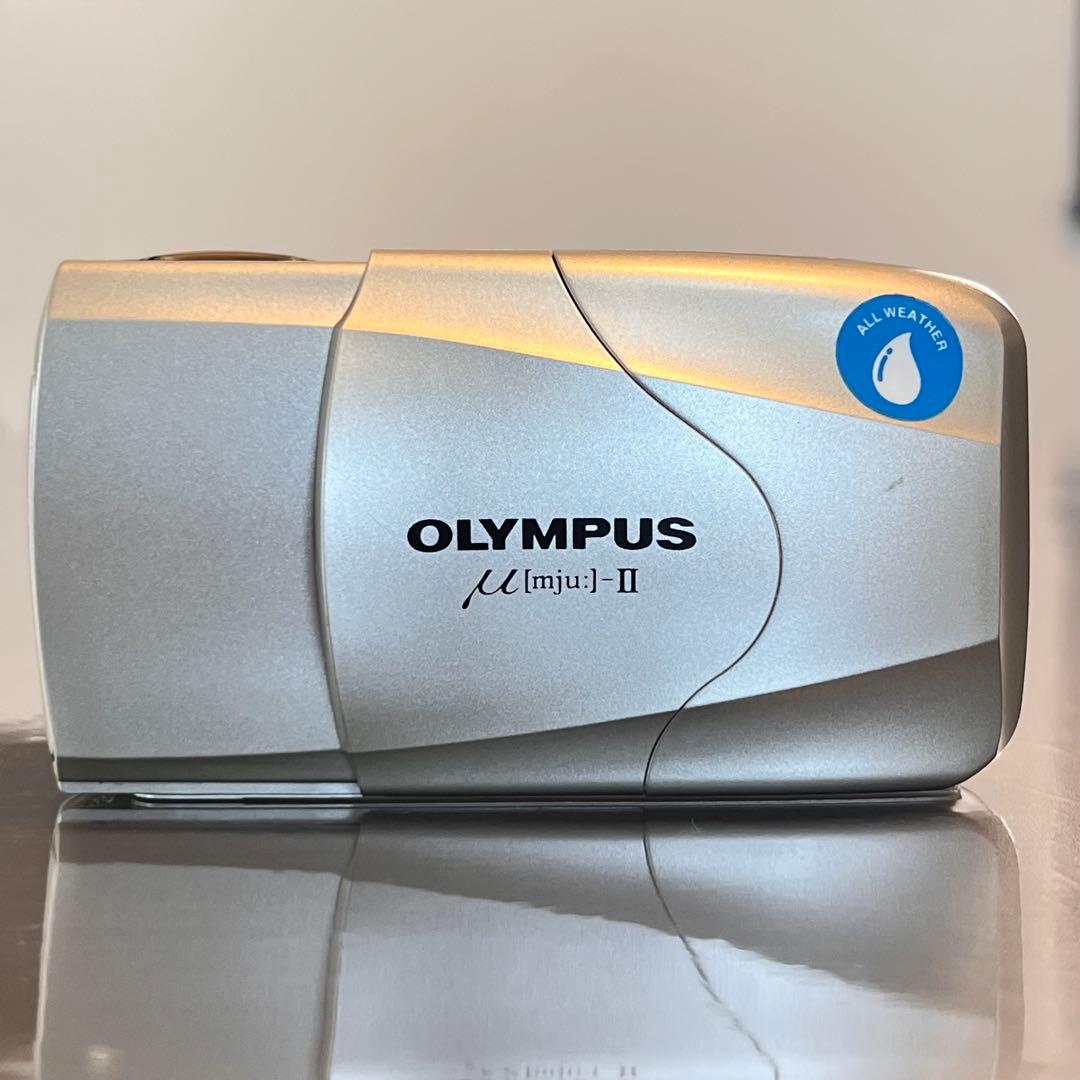 オリンパスμ-Ⅱ 単焦点コンパクトフィルムカメラ