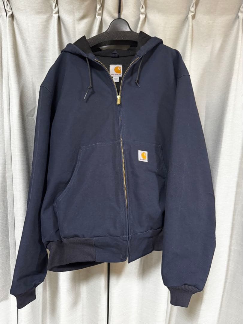Carhartt アクティブジャケット　USA製J131 DNYダークネイビー