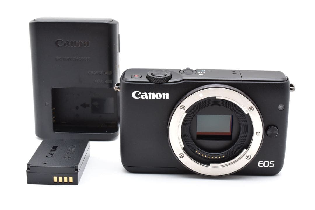 Canon EOS M10 ミラーレスカメラ バッテリー付き