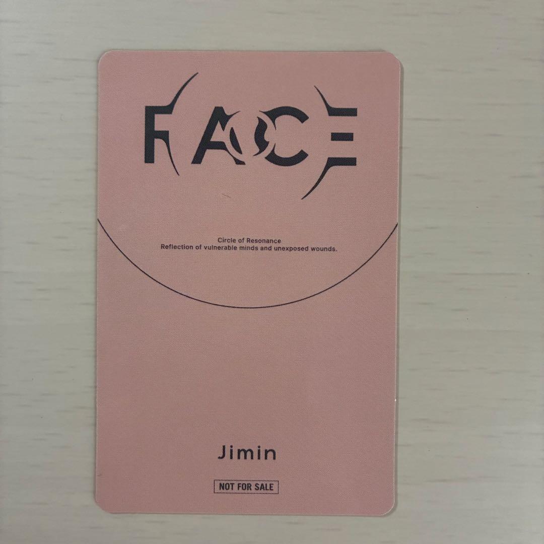 bts ジミン トレカ face ラキドロ