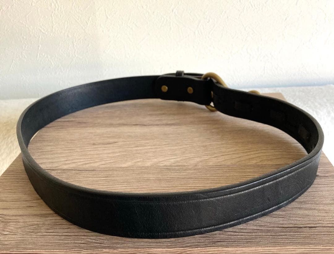 TORY LEATHER トリーレザー フーフピック ベルト W32 黒