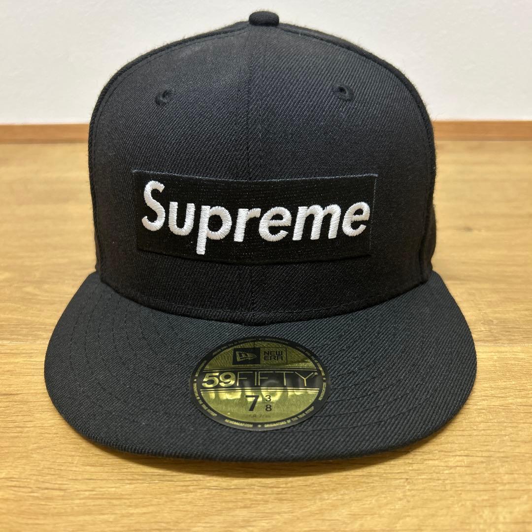Supreme newera R.i.p. ブラック キャップ