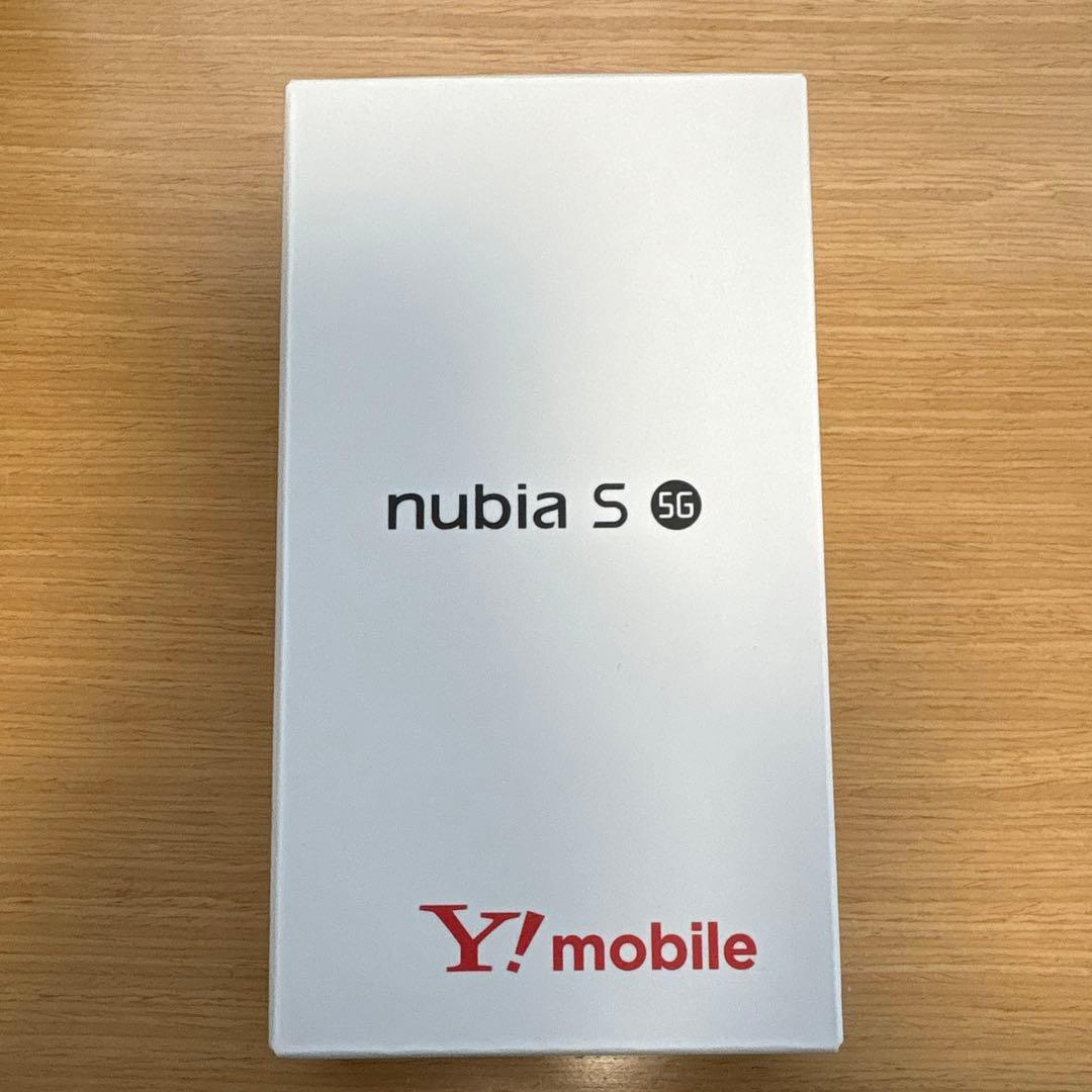nubia S 5G ブラック SIM取り出しツール付き