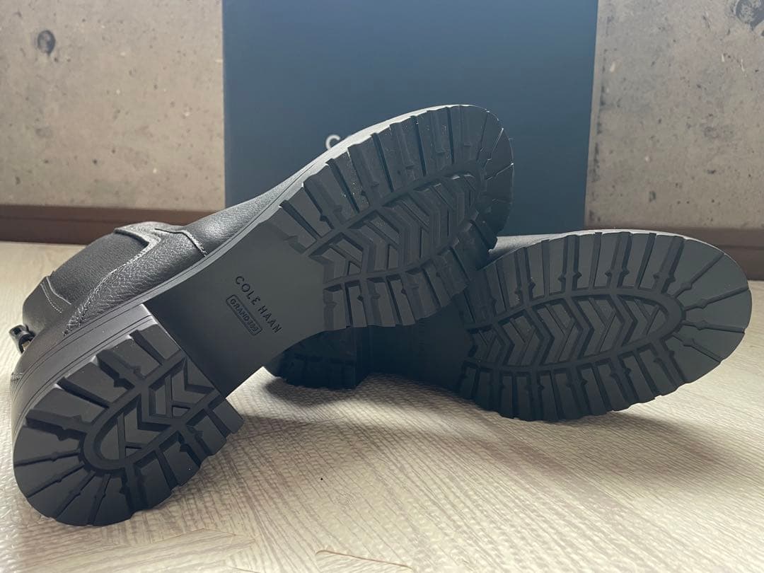 美品　COLE HAAN カメア　サイドゴアブーツ　ウォータープルーフ　サイズ8