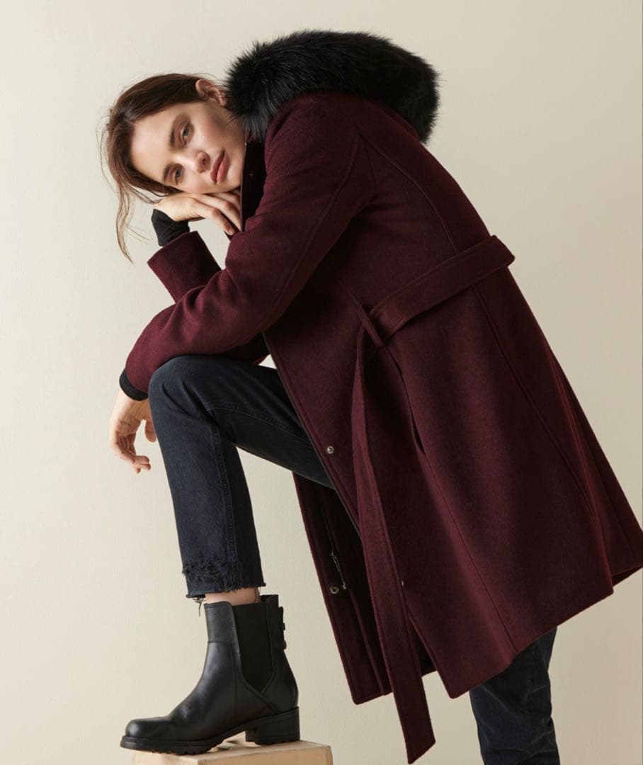 美品　COLE HAAN カメア　サイドゴアブーツ　ウォータープルーフ　サイズ8