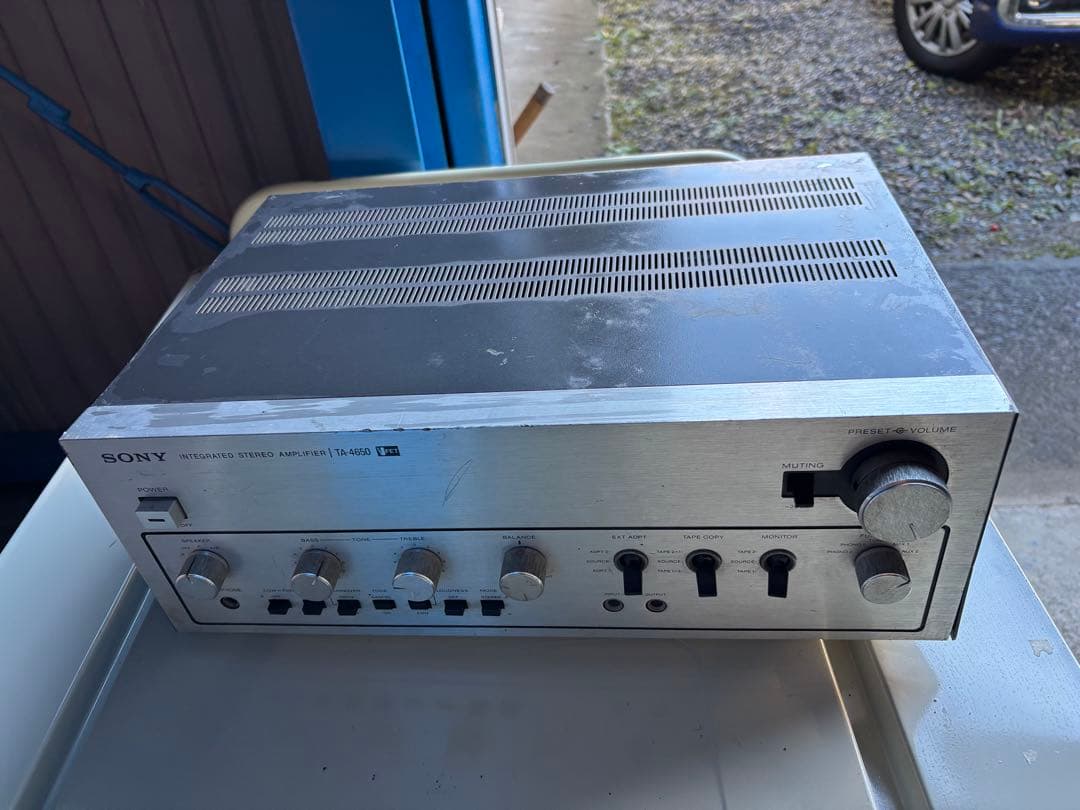 SONY ソニー TA-4650 プリメインアンプ ジャンク　音響機材