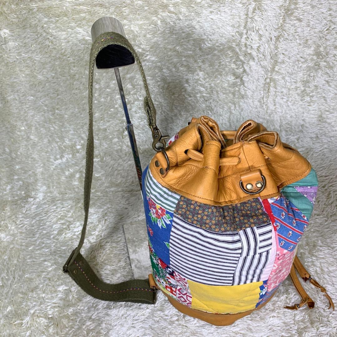 ナスングワム アーリーモーニング コラボ ワンハンド ボンサック パッチワーク