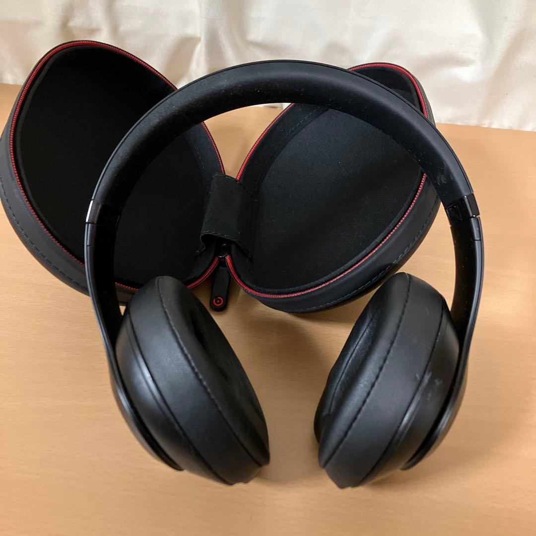 【美品】Beats studio3 ワイヤレス ヘッドホン ブラック