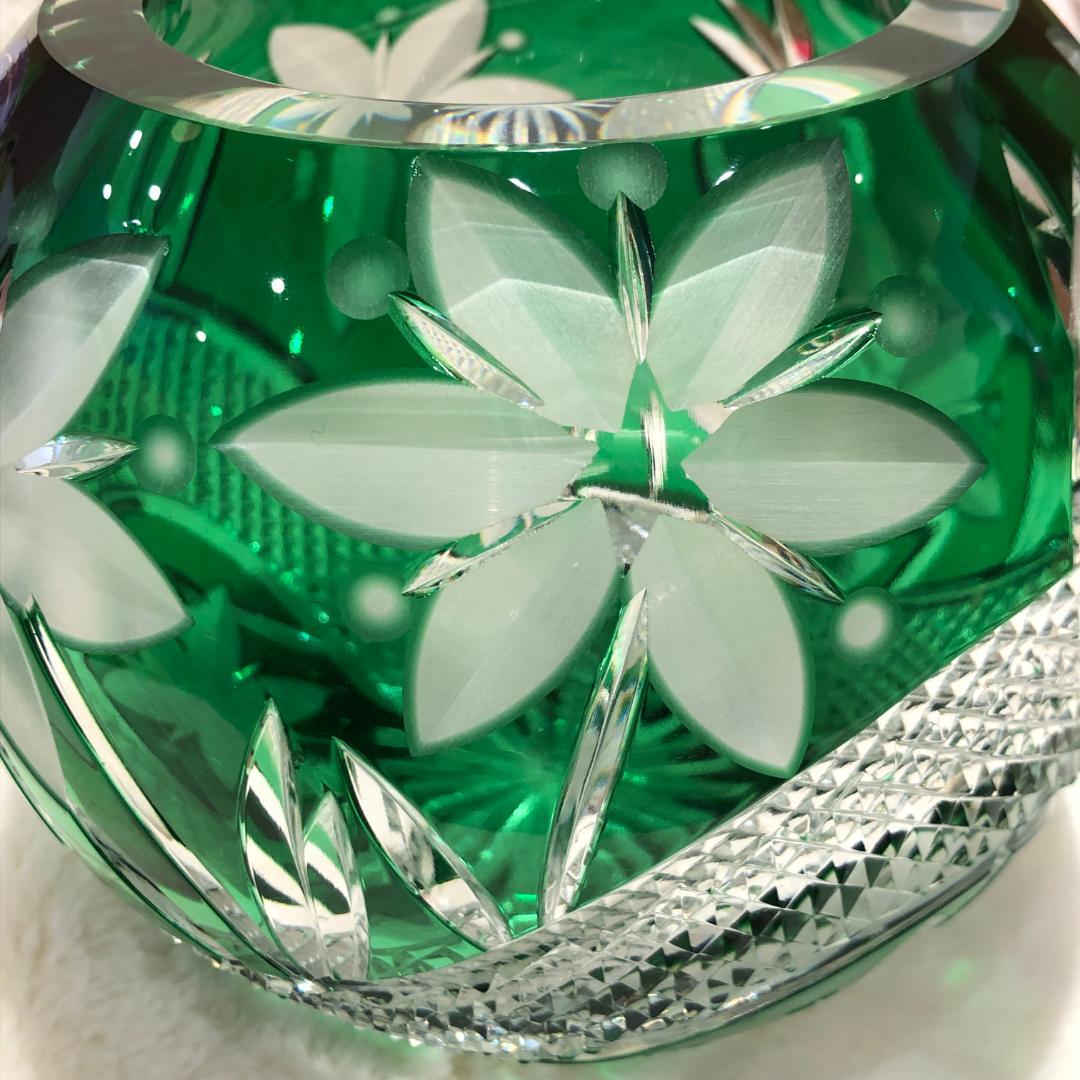 □DRESDEN KRISTALL ドレスデンクリスタル ドイツ製 花瓶