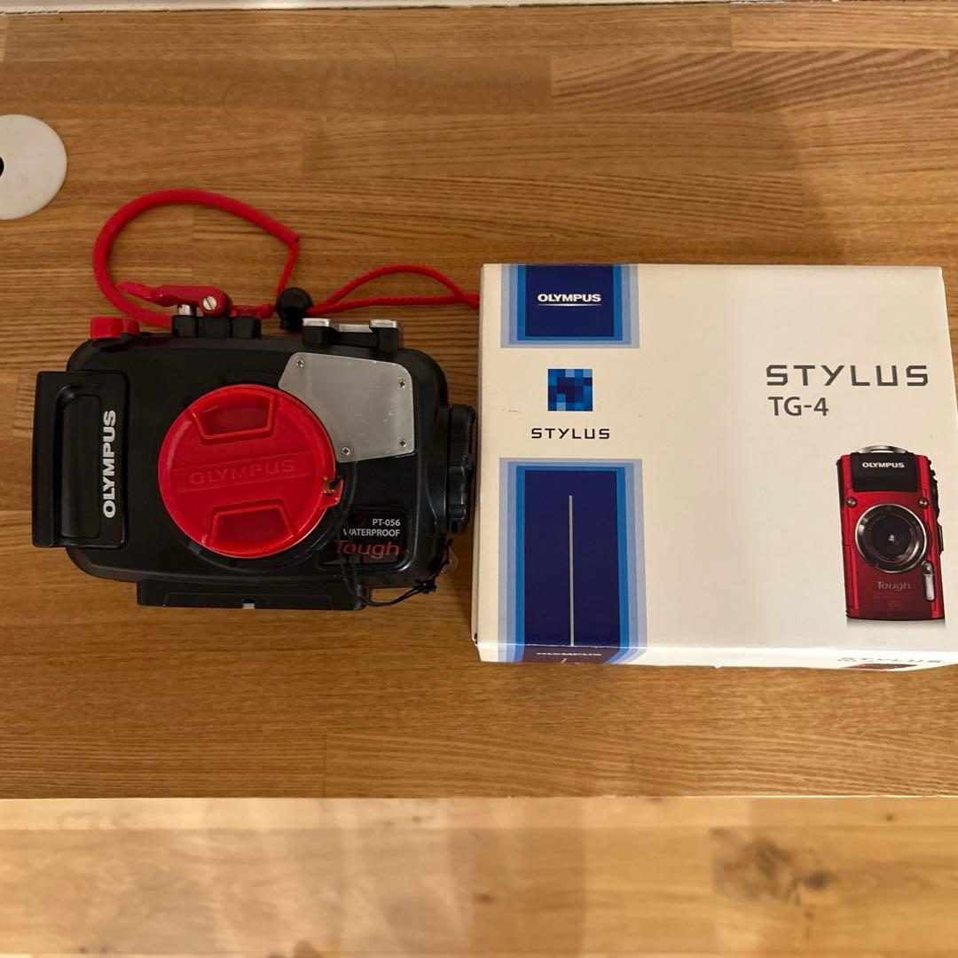Olympus TG-4 防水カメラ PT-056ハウジング