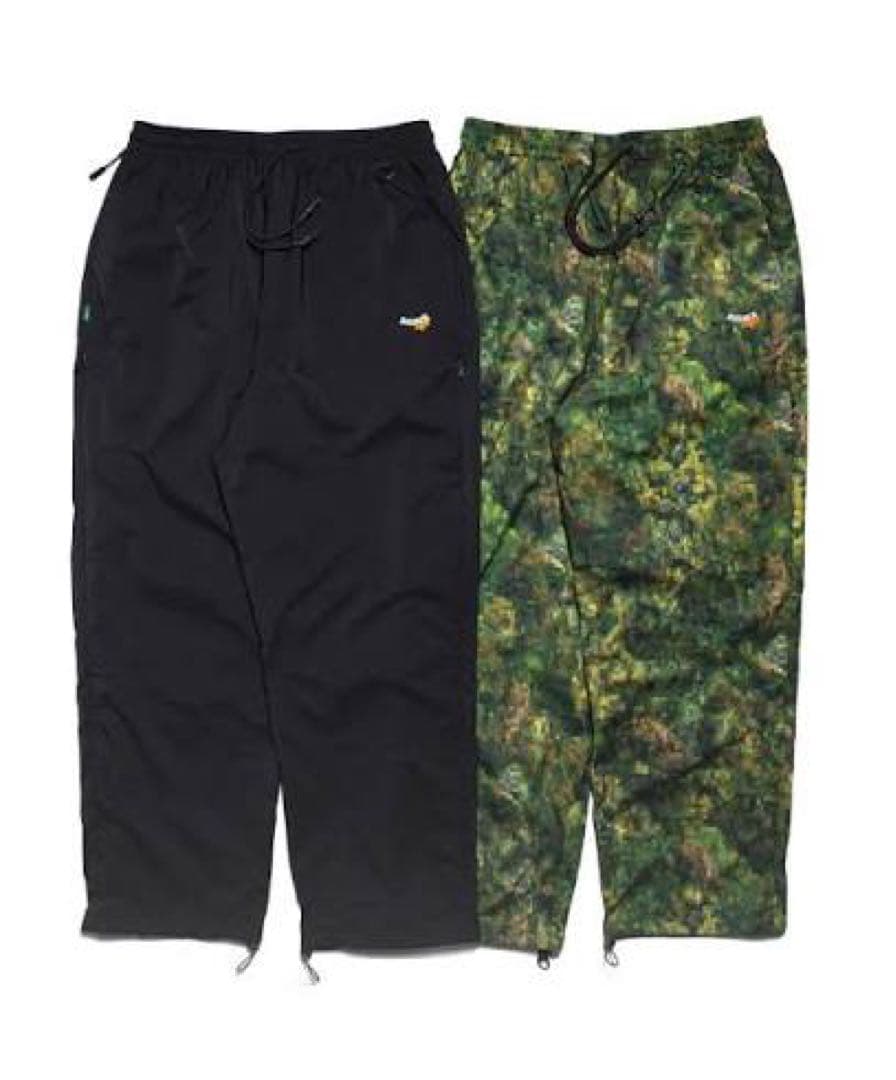 haight レイドバック　ナイロンジャケットセットアップ黒