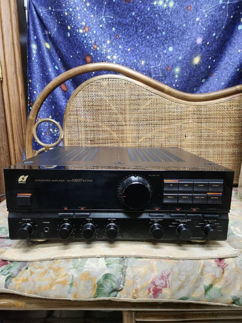 フルレストア完全整備済！山水高級プリメインアンプAU-a607EXTRA