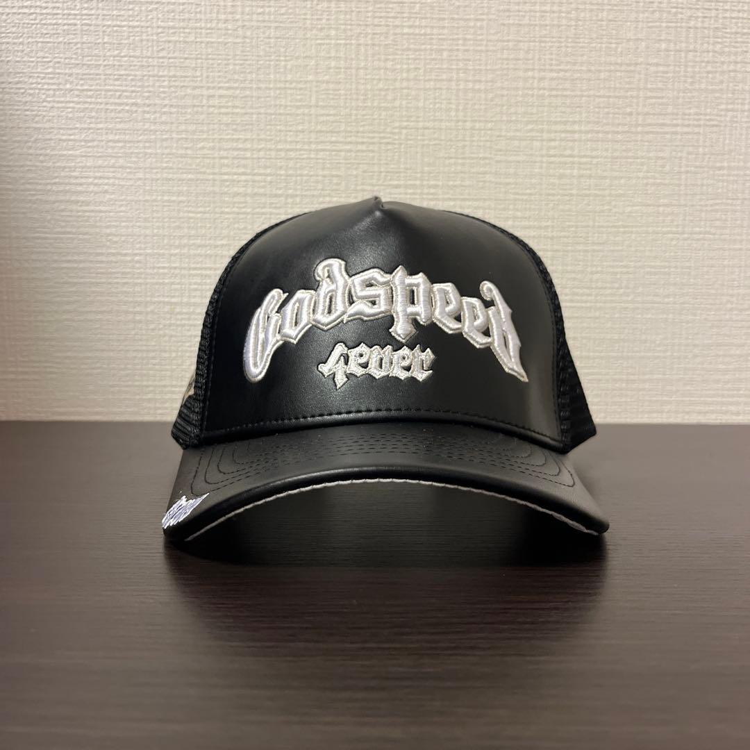 【希少品】 GOD SPEED LEATHER SNAPBACK CAP