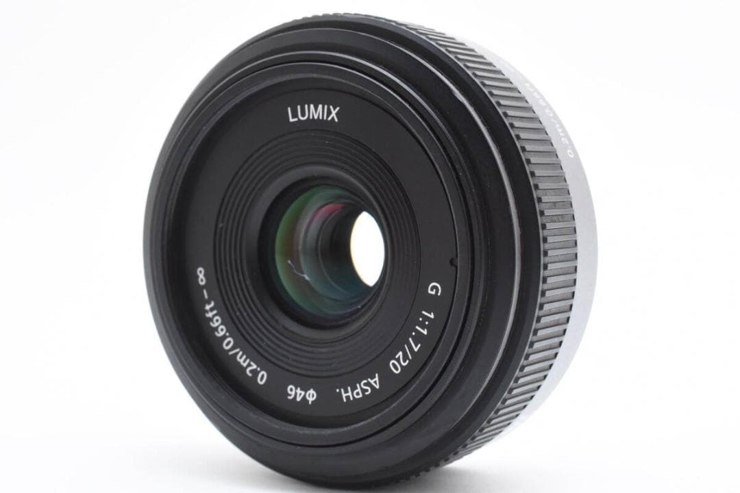 ★極上美品 LUMIX G 20mm F1.7 ASPH H-H020 #37d