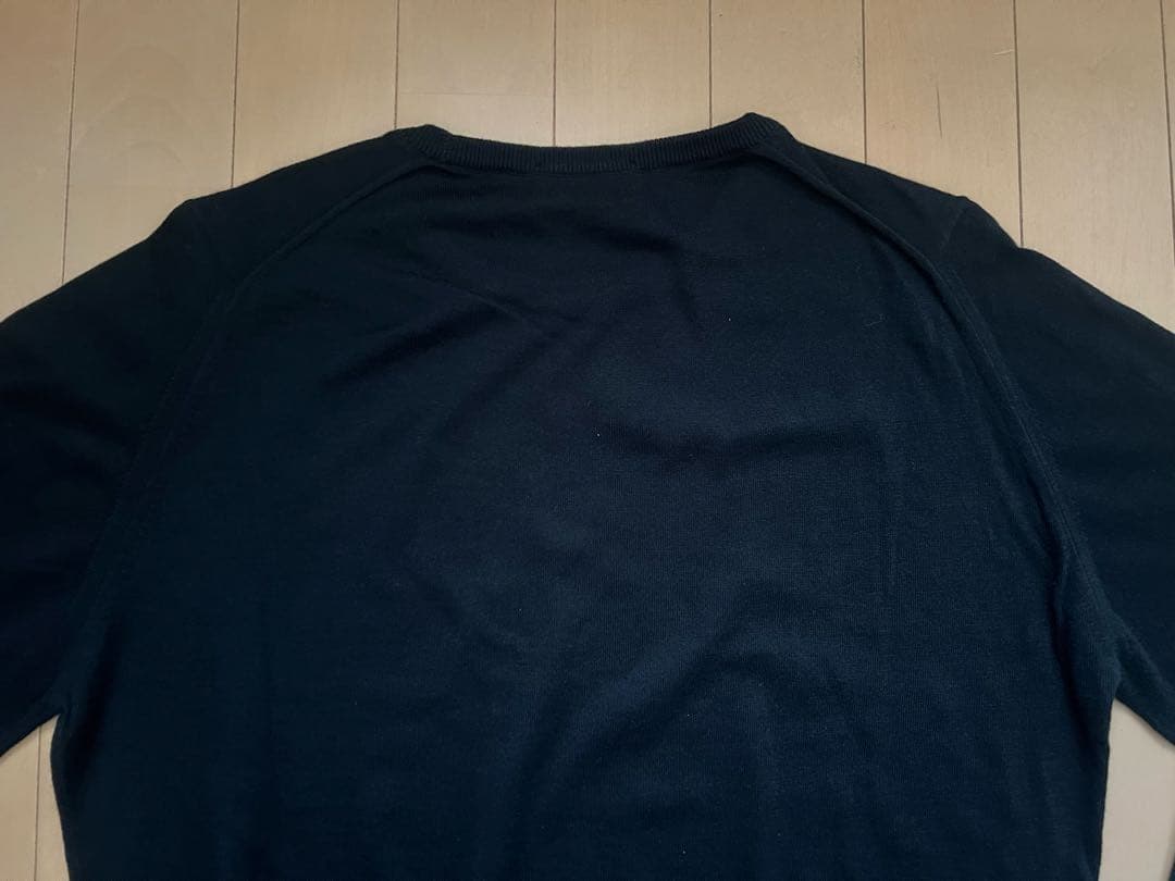 John Smedley クルーネック　ニット　シーアイランドコットン M 黒