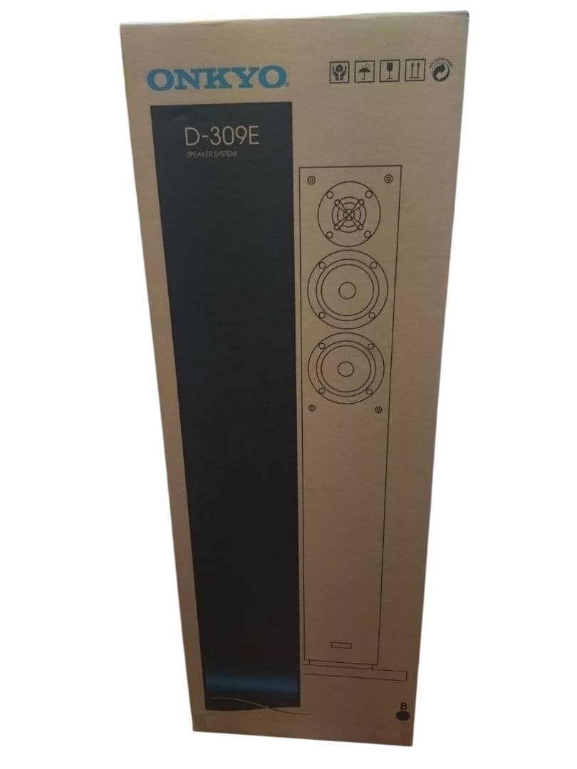 【新品】ONKYO D-309E(B) オンキョー スピーカーシステム ブラック