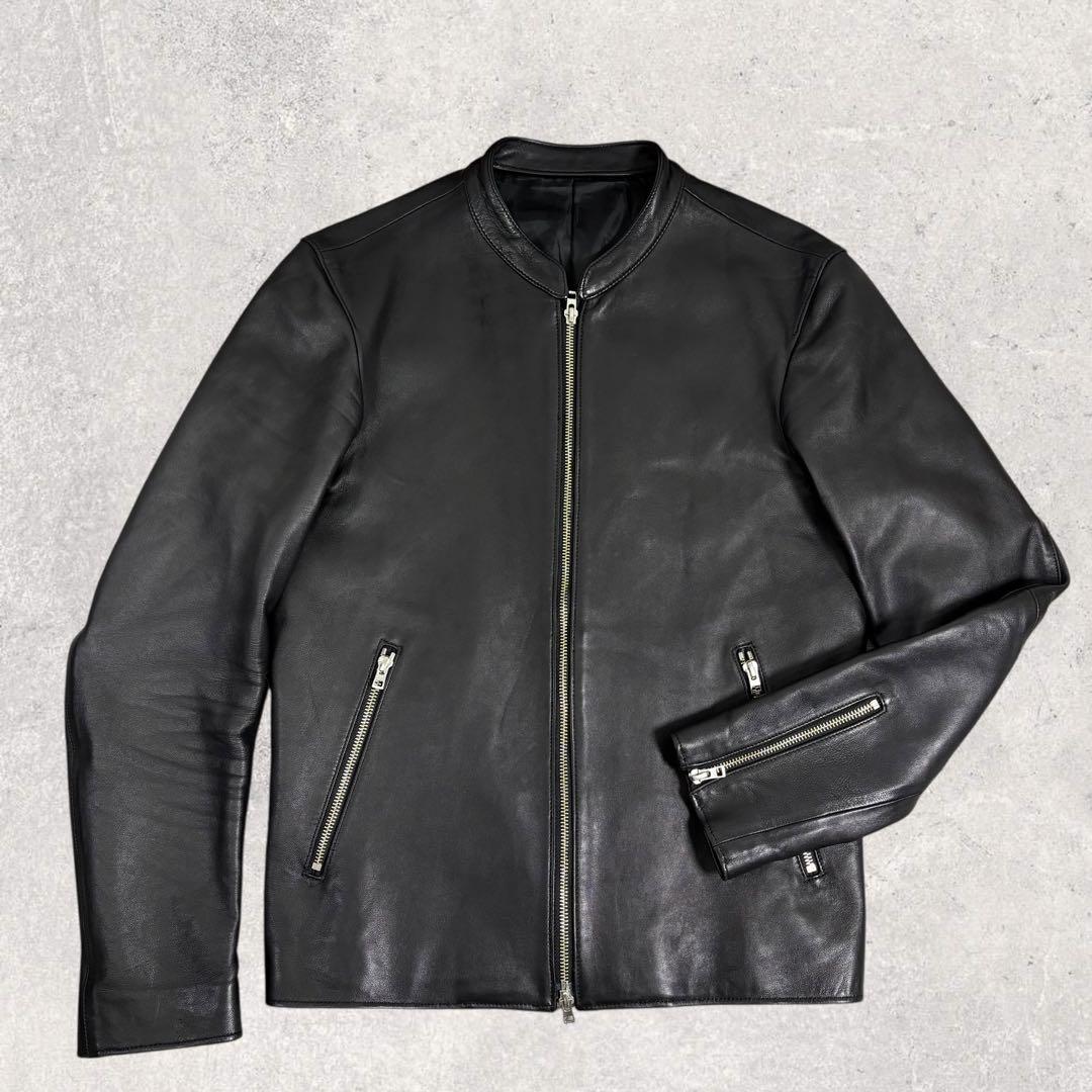 土佐闘犬LIDnM リドム ラムレザー シングルライダース ジャケット