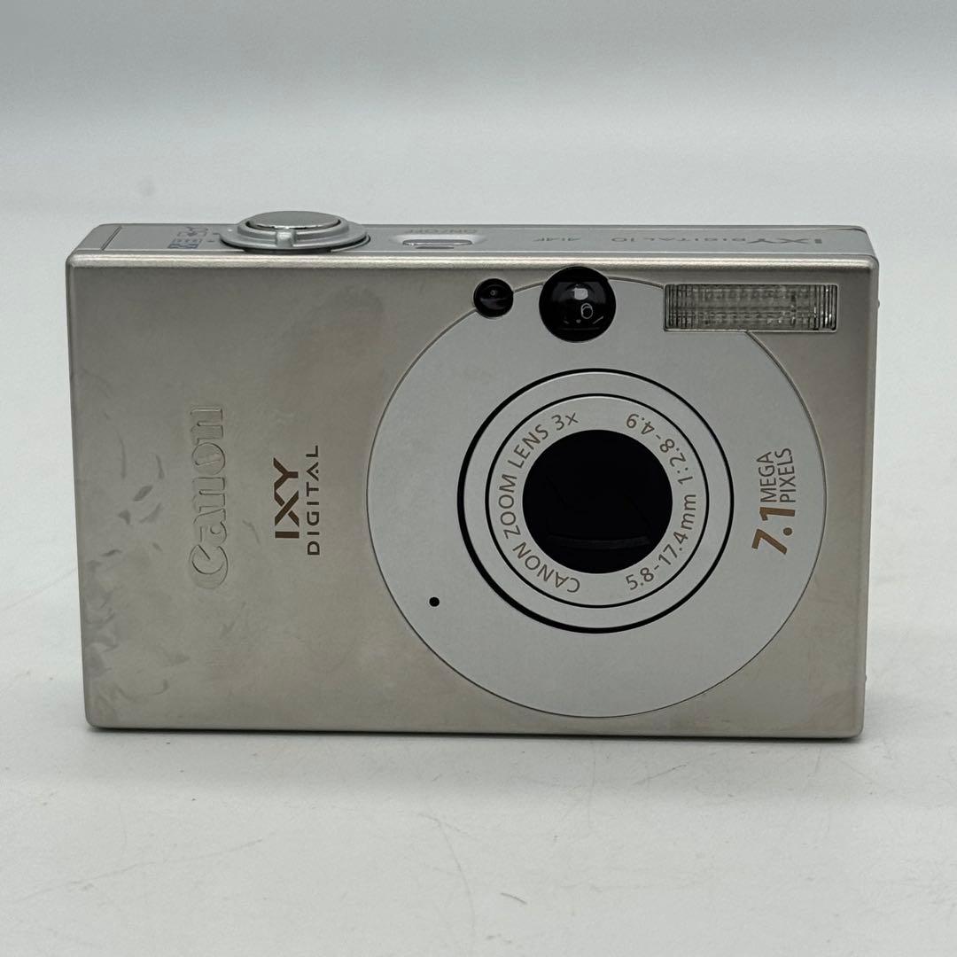 【動作確認済】Canon IXY DIGITAL10 シルバー オールドコンデジ