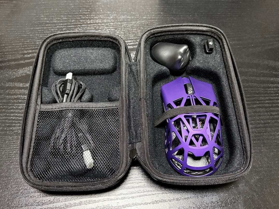 マウス・トラックボール WLMOUSE beast x 8k purple