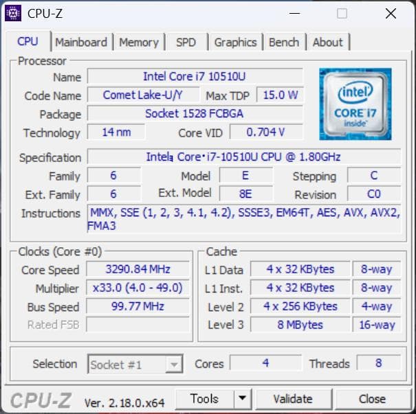 Windowsノート本体 Lenovo ThinkPad T490 i7-10510U 24GB