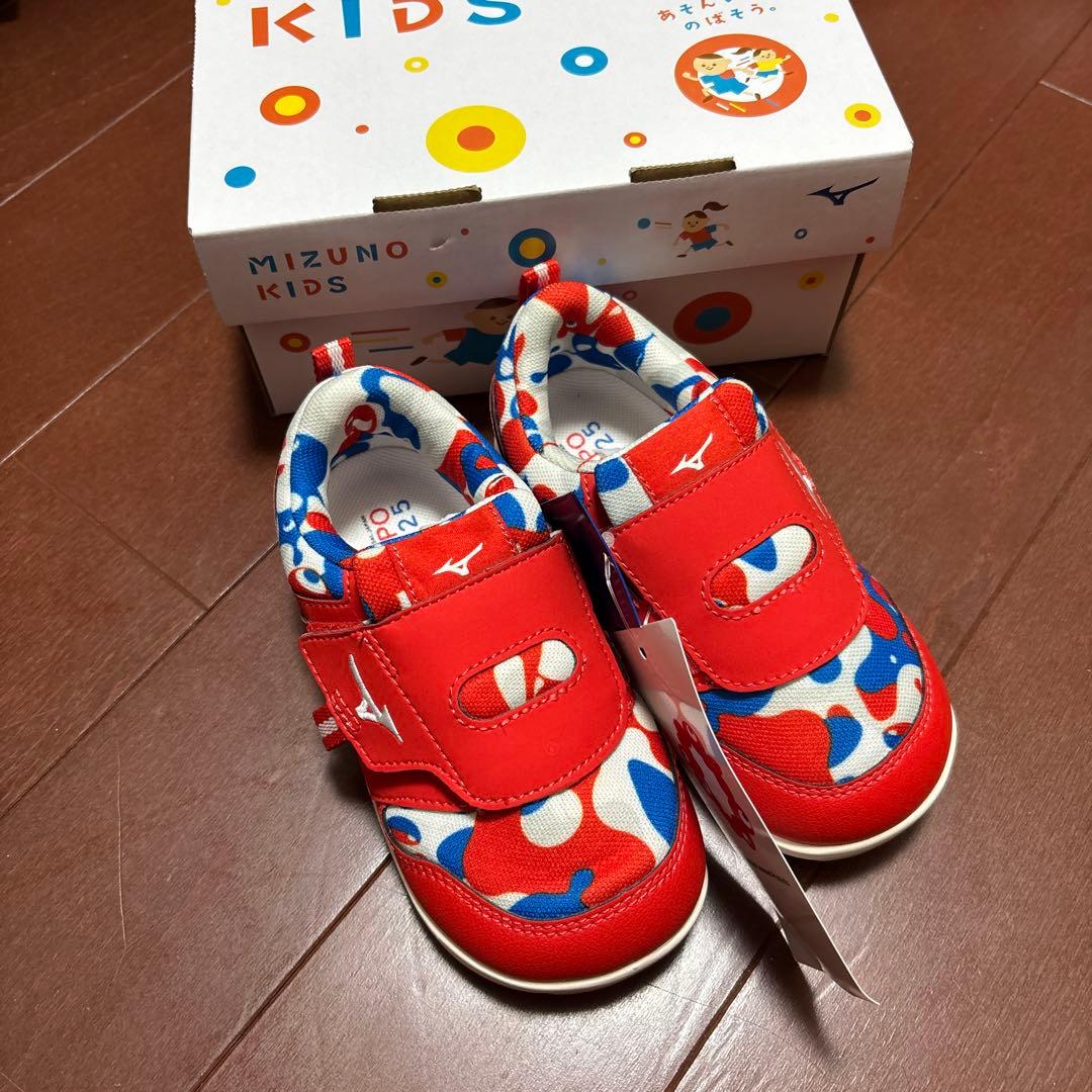 s*u様 ミズノ キッズ スニーカー 運動靴 ミャクミャク 万博