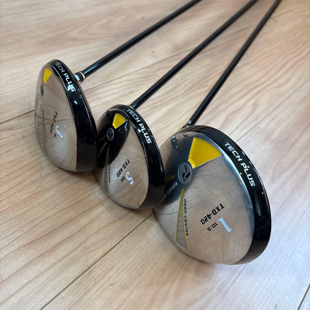 【特価】テックプラス TECH PLUS11本セット adidas収納バッグ付き