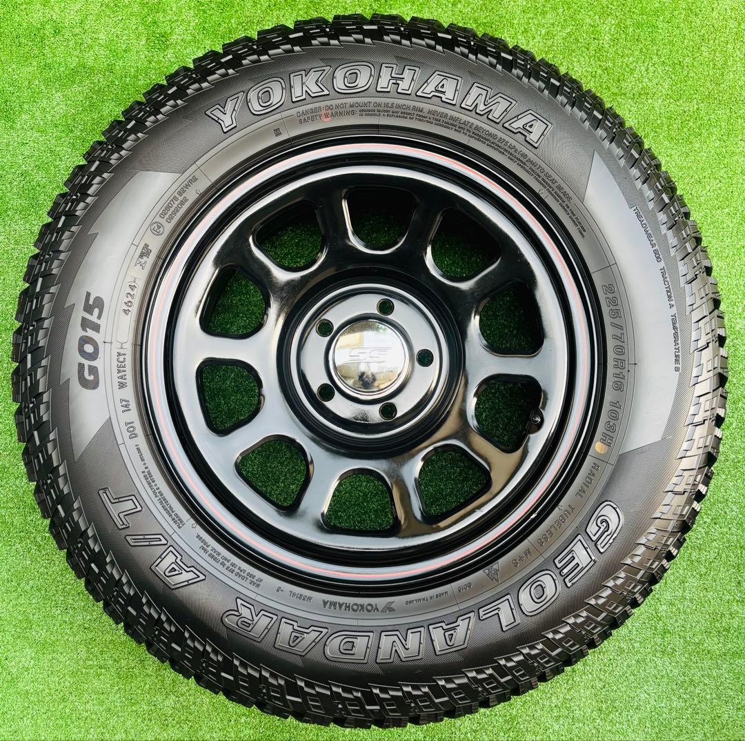 デイトナSS 225/70R16 ヨーコハマ ジオランダーデリカ エクストレイ