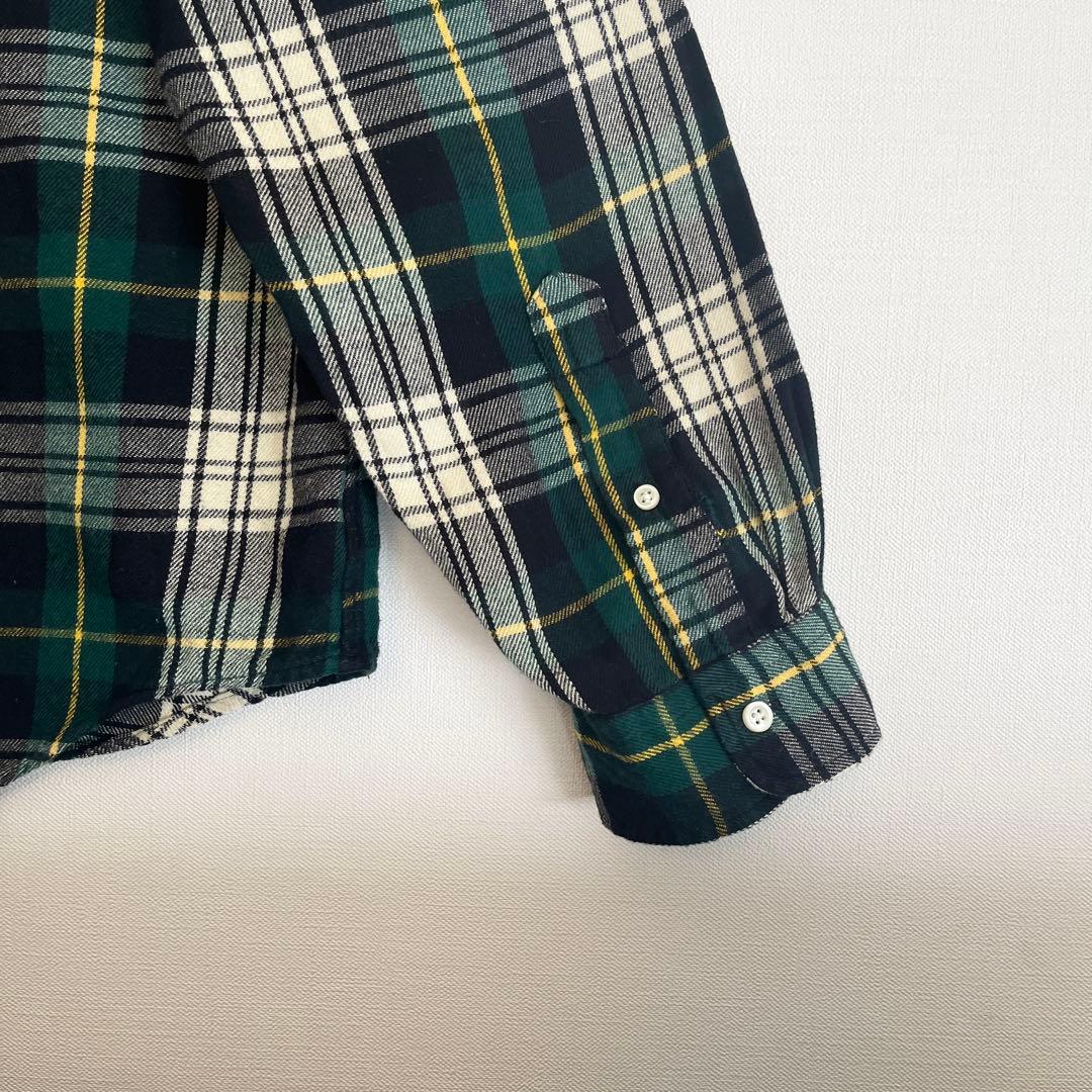 【レア未使用級◆現行QR◆タータンブラックウォッチ】ラルフローレンネルシャツXL