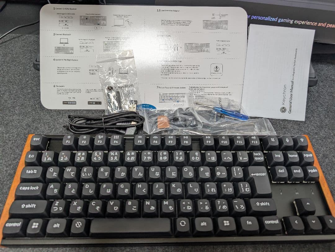 焼*侍様 Keychron K8 HE 日本語配列