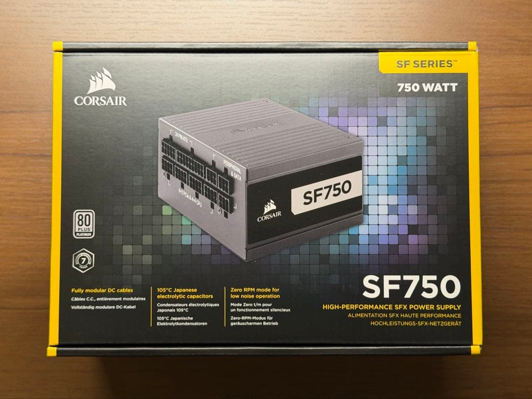 コルセア CORSAIR SF750 Platinum 750W SFX電源