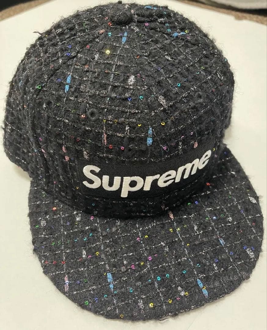 6*k様 Supreme Boucle Box Logo New Era 7 5