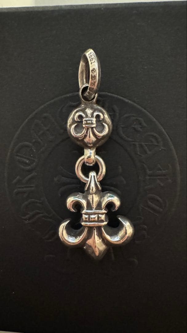 CHROME HERTSクロムハーツ ワンボールフレア ペンダント 正規品