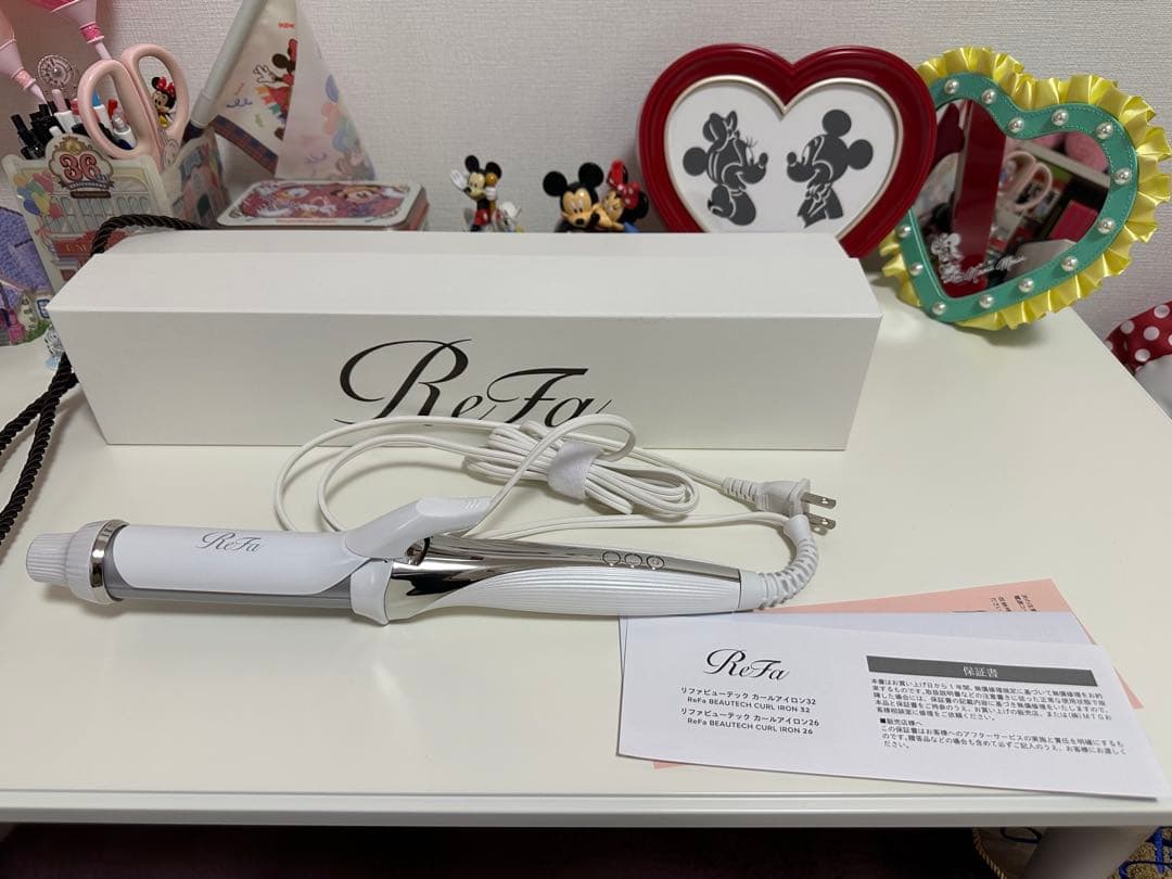 ReFa カールヘアアイロン RE-AF00A 32ミリ ホワイト