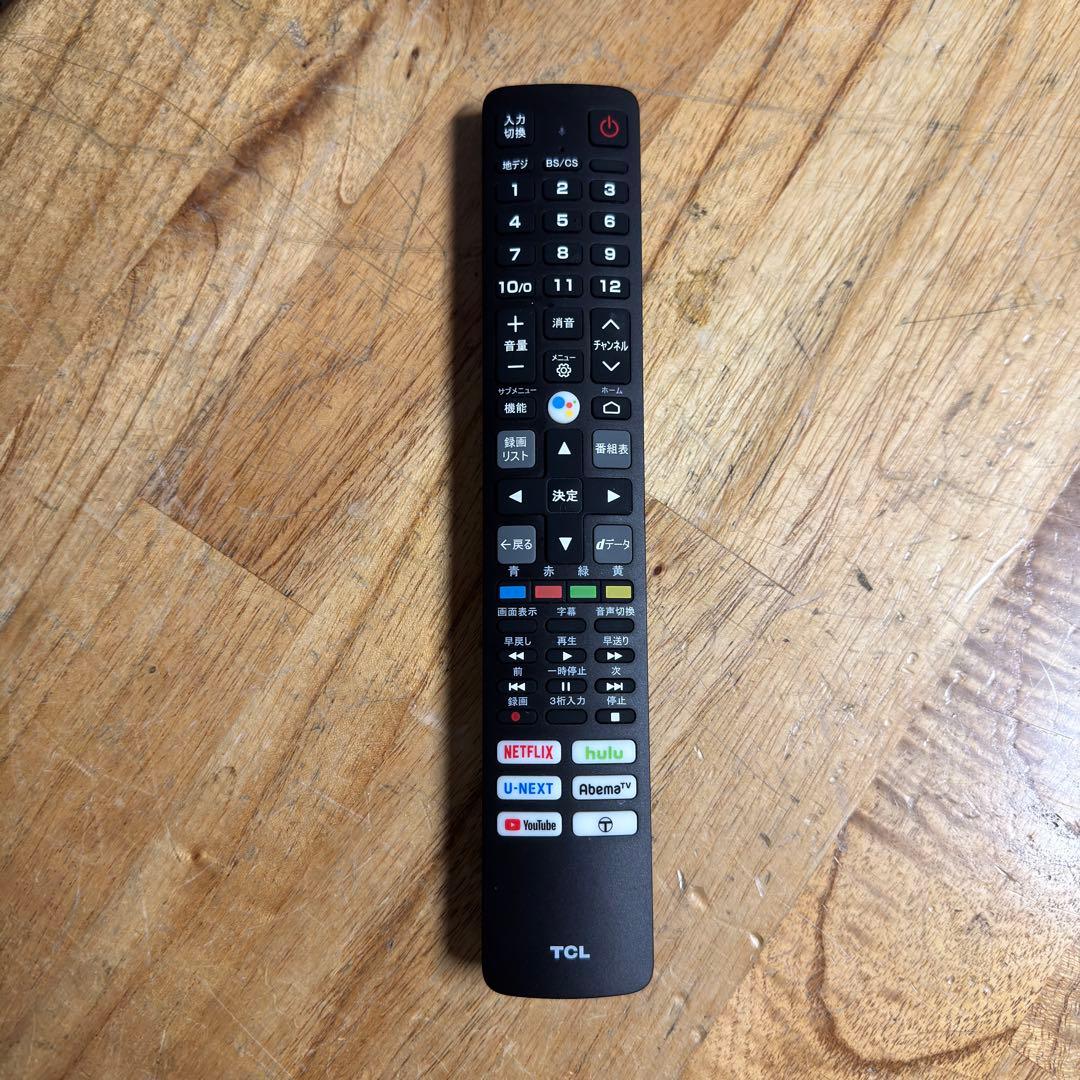 TCL 40V型 液晶テレビ Android TV 40S5200B 動画アプリ