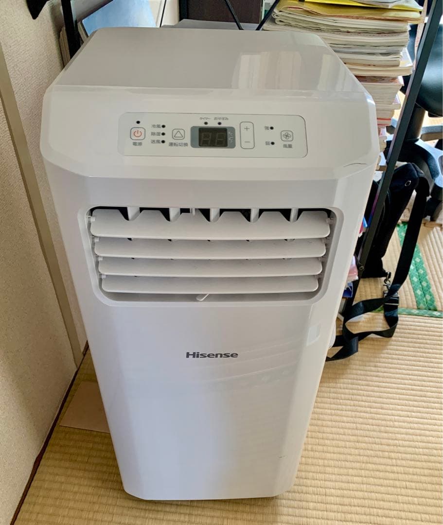 ハイセンス スポットエアコンHPAC-22E 工事不要 2022年モデル 稼働中
