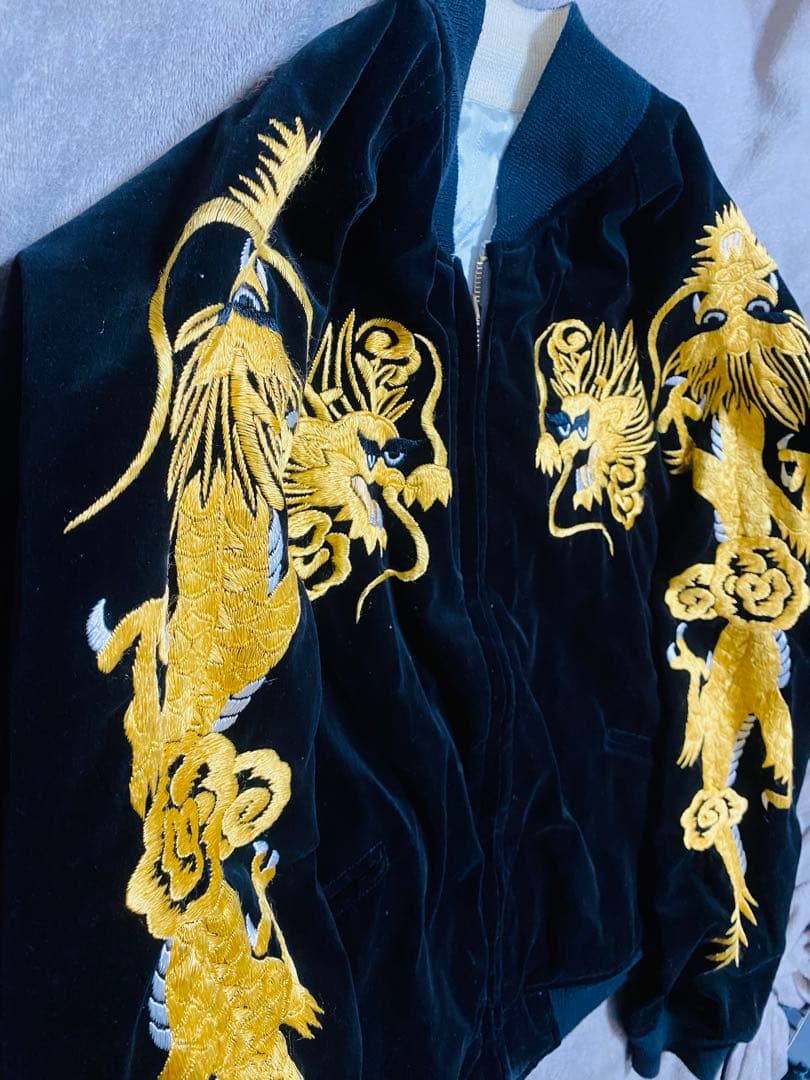 WAREHOUSE 日本限定 龍 スカジャン vintage Unisex 別珍