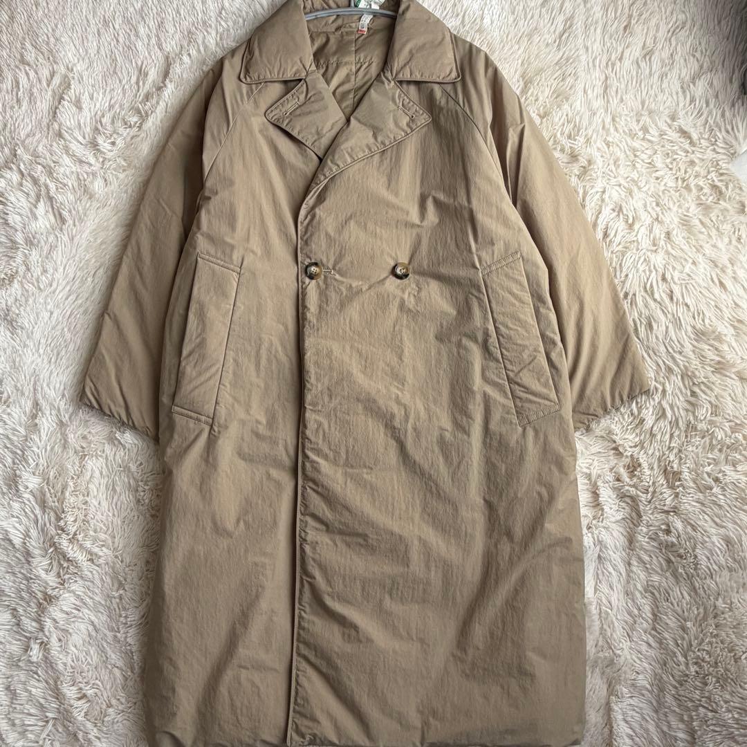 2024AW ナノユニバース 西川ダウン(R) リバーシブルライトコート