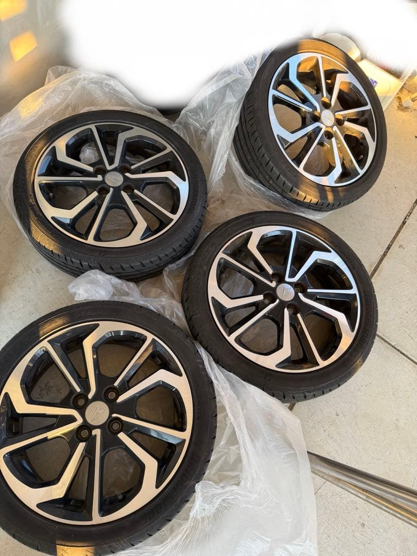 16インチ タイヤホイールセット コペン　エクスプレイ　純正ホイール　ポテンザ